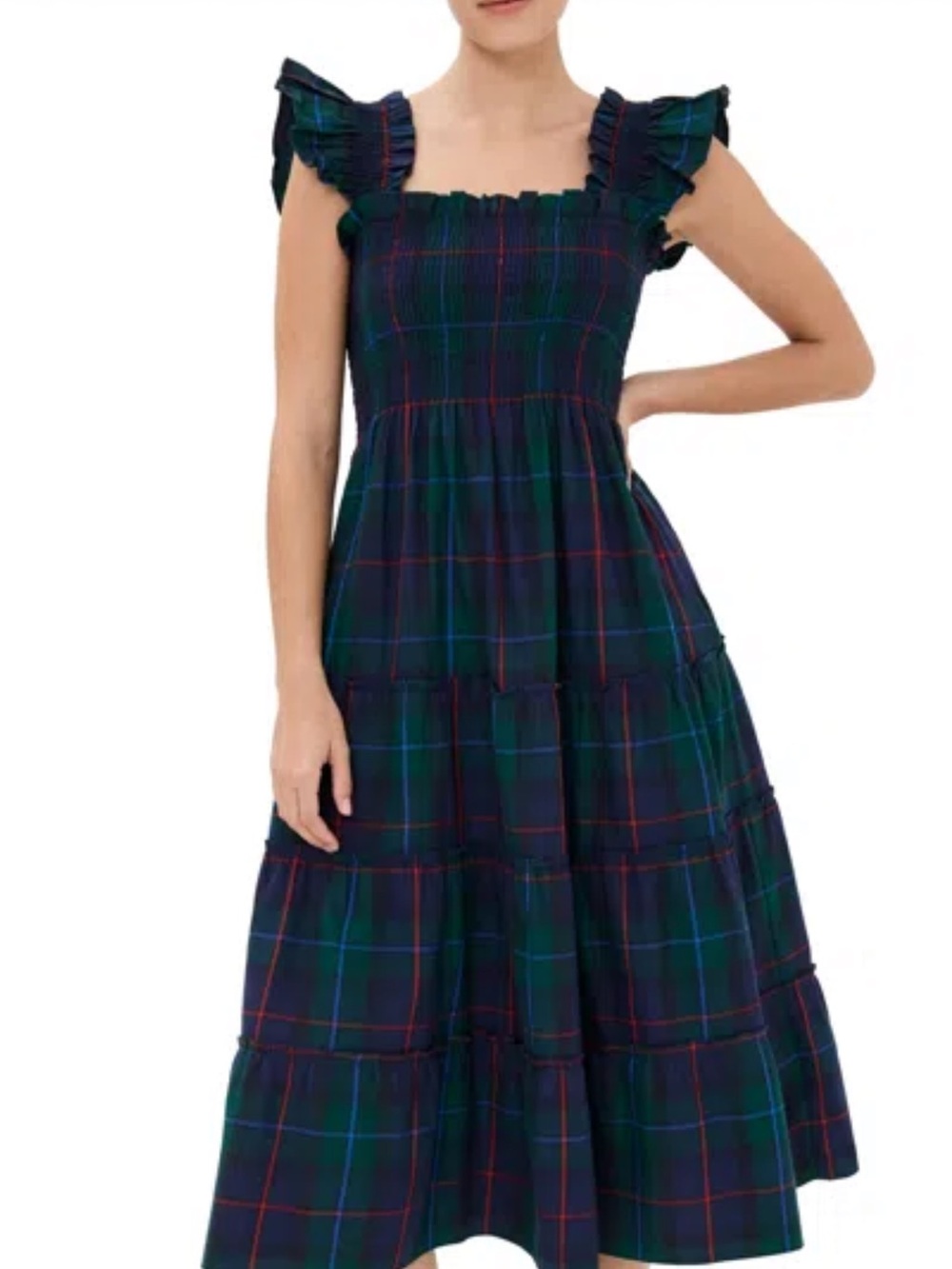 Hill House Home Ellie Nap Dress Midnight Tartan XXL NWT - Picture 7 of 7